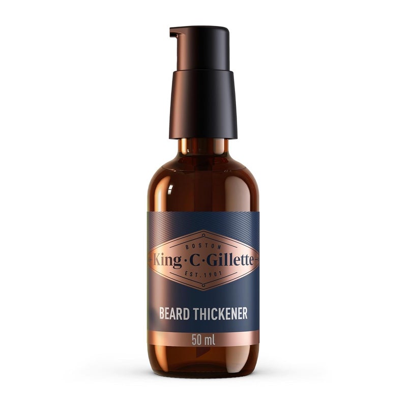 King C. Gillette Beard Thickener formulated with Vitamin B complex and Caffeine, 1.7oz - Image 1
